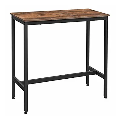 Bar Table, Kitchen Table, Pub Dining High Table, Sturdy Steel Frame, x x cm, Easy Assembly, Indu