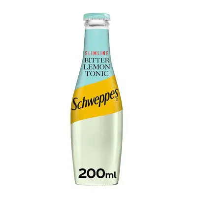 Schweppes Slimline Bitter Lemon 200ml (Case of 24)