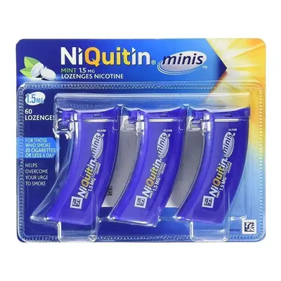 NiQuitin Mini's Mint 1.5mg Lozenges Triple Pack