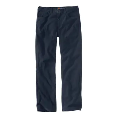 Carhartt mens Rugged Flex Rigby Five Pocket Work Utility Pants Navy Regular US