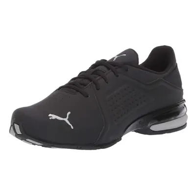 PUMA Men's VIZ RUNNER Sneaker Puma Black-Puma Silver