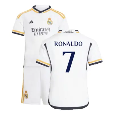 (2-3 Years) Real Madrid Home Mini Kit (Ronaldo 7)