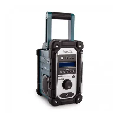 Makita Electric Job Site Radio Blue Mains Or Battery Body Only DMR109 DAB/FM