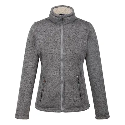 (10 UK, Storm Grey/Light Vanilla) Regatta Womens/Ladies Razia II Full Zip Fleece Jacket