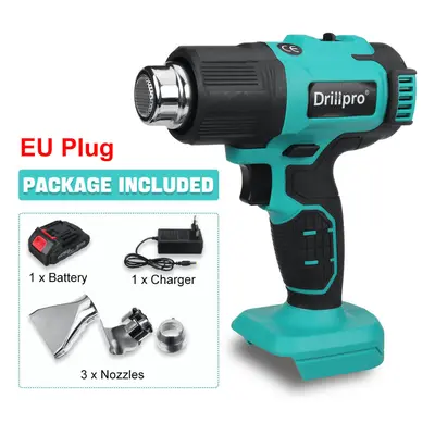 (EU Plug) 1500mAh 200W Eletric Hot Air Gun For Welding