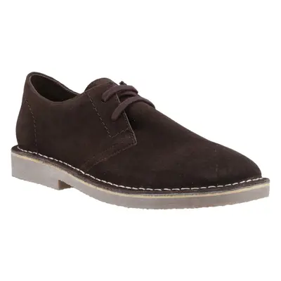 (Brown, (Adults')) Hush Puppies Scout Suede Men's Chocolate Lace-Up Shoes