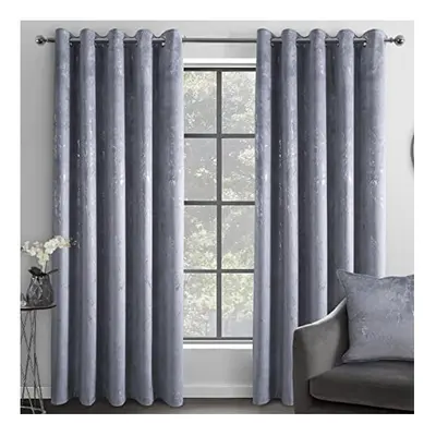 Sleepdown Curtains, Gray, x 46" x 54"