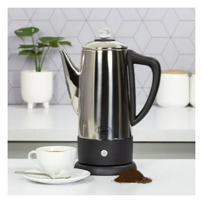 Quest 1.8L Electric Coffee Percolator with Integrated Filter