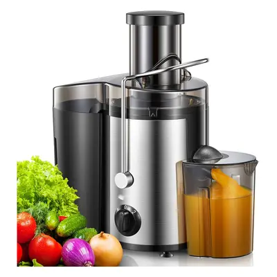 (800 Watts) Centrifuge Machine Whole Fruits and Vegetables 800W, Inch Wide Mouth Juicer with Spe