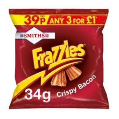 Smiths Frazzles Crispy Bacon Snacks 34g (30 x 34g)