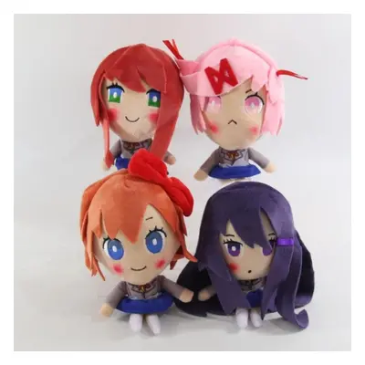 (black olive) 20cm Doki Doki Heartbeat Literature Club Plush Doll Kawaii Cartoon Anime Sayori Pl