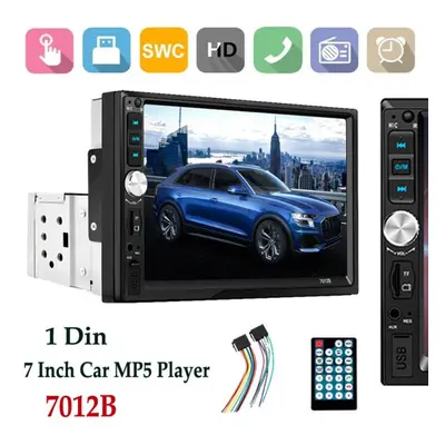 (as the picture, 7012B) Inch 1din Mp5 Car Radio 7010b/7012b/7018b/7023/ Universal, Touch Display