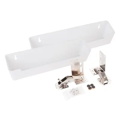 Hardware Resources TO11R Wide Sink Tipout Tray Pack White