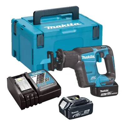 Makita DJR188RTJ 18v LXT Brushless Compact Reciprocating Saw - x 5.0ah Battery