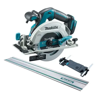 Makita DHS680Z 18v Lithium Brushless Circular Saw 165mm Bare Tool + Guide Rail