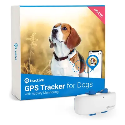 Tractive GPS Dog Tracker (2021) for Dog Collar, Always Know where your Dog is, 24/7 Location and