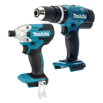 Makita 18v DLX2336 Kit DHP453 Combi Hammer Drill + DTD156 Impact Driver - Bare