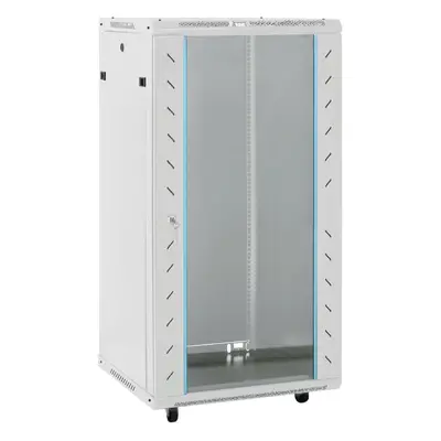 (grey, x x mm) vidaXL Network Cabinet with Feet Office Server Rack Data Cabinet 19" IP20