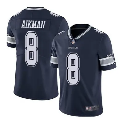 (Men's-L, Navy) T-Shirt Dallas Cowboys Troy Aikman Jersey - Men's