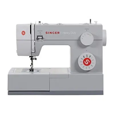 SINGER | Heavy Duty Sewing Machine with Built-in Stitches, Metal Frame and Stainless Steel BedPl