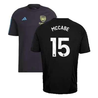 (L) Arsenal Training Tee (Black) (McCabe 15)