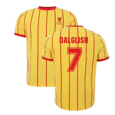 (XL) Liverpool Heritage Yellow Away Tee (DALGLISH 7)