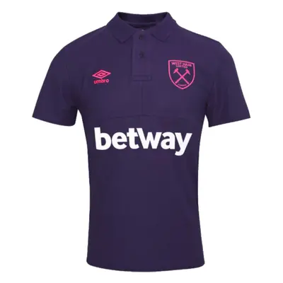 (S) West Ham CVC Polo Shirt (Austral Aura)