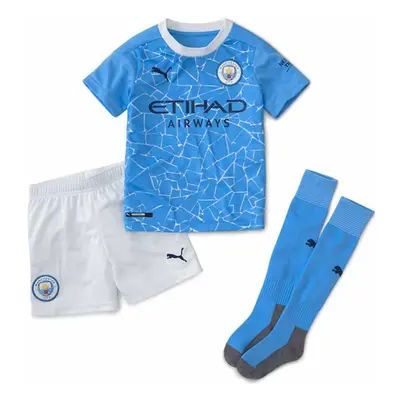 (3-4 Years) Manchester City Home Little Boys Mini Kit