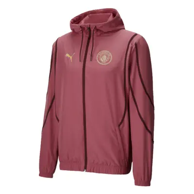 (M) Man City Prematch Woven Jacket (Dusty Orchid)