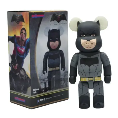 (Gray Batman) Bearbrick toy building blocks bear toy Batman the Joker Crusti