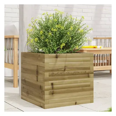 vidaXL Garden Planter Outdoor Flower Pot Planter Pot Impregnated Wood Pine