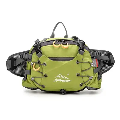 (Green, Type 1) Waist Pack Waterproof Hiking Waist Bag Outdoor Hunting Sports Bags Climbing Runn