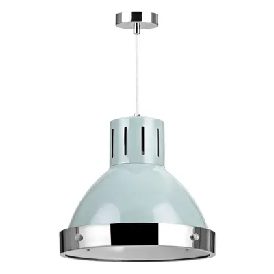 Premier Housewares Vermont Blue Pendant Light