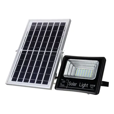 25W LED Solar Power Light Dusk-to-Dawn Sensor Floodlight Outdoor Security Lamp