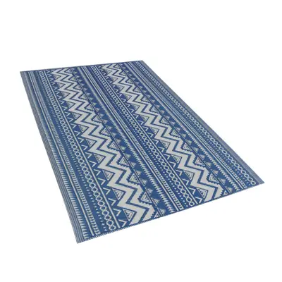 Outdoor Area Rug x cm Blue NAGPUR