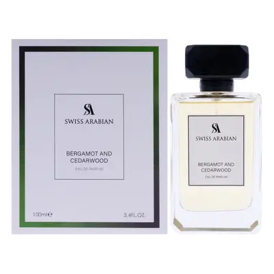 Swiss Arabian Bergamot and Cedarwood for Men 3.4 oz EDP Spray