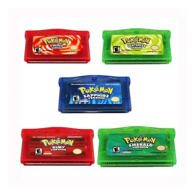 (5pcs ) NINTENDO Pokemon Ruby Games GBA Game Boy Advance