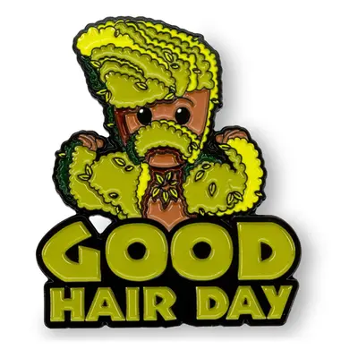 Marvel Studios I Am Groot Good Hair Day Enamel Pin Exclusive | Metal Brooch Badge Accessories Fo