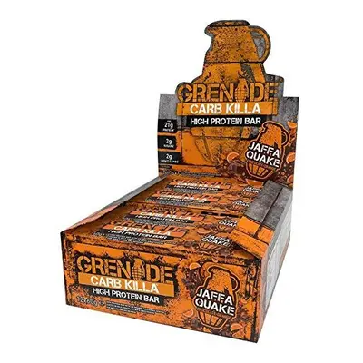 Grenade Carb Killa High Protein and Low Carb Bar, x g - Jaffa Quake