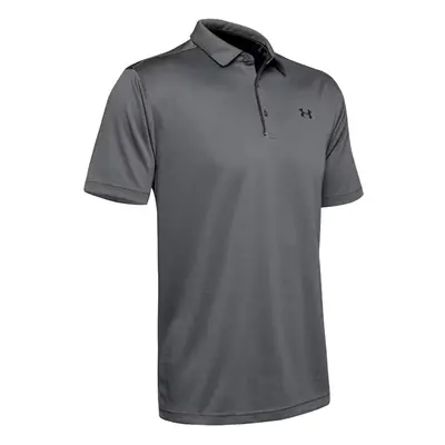 (M, Graphite/Black) Under Armour Mens Tech Polo Shirt