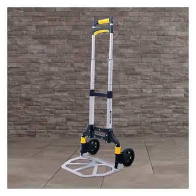 BULLDOZER 70kg Load Capacity Foldable Hand Truck Trolley Height Adjustable, Adjustable Soft Grip