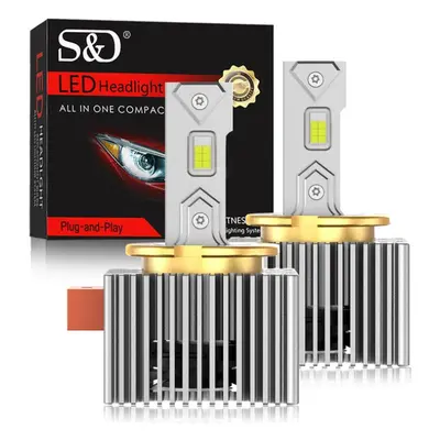 (D5S/D5R) 2pcs D1s D3s Led Headlight Led Hid D2s D4s D5s D8s Canbus D1r D2r D3r D4r D5r D8r Xeno