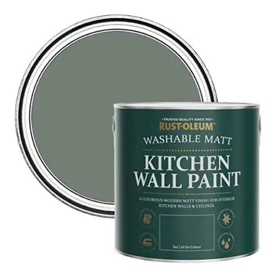 Green Washable Kitchen Wall Paint in Matt Finish - Serenity 2.5L