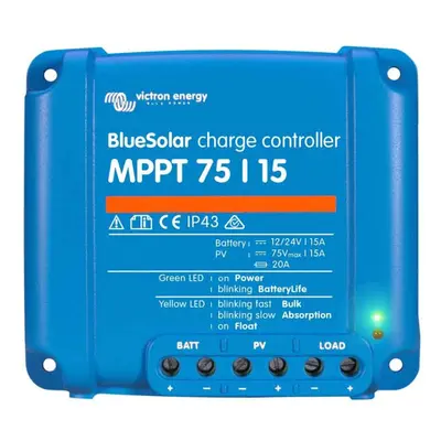 Victron Bluesolar MPPT Charge Controller 75/15 12/24V