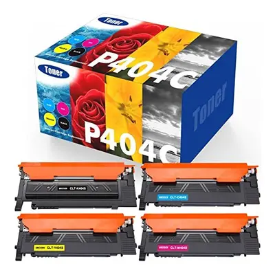 4 Pack CLTP404C P404C K404S for Samsung C430w Toner Cartridge Xpress SL C480w C480fw C430 C480 C