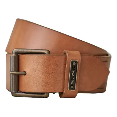 (S) Belstaff Ledger Leather Belt Chestnut