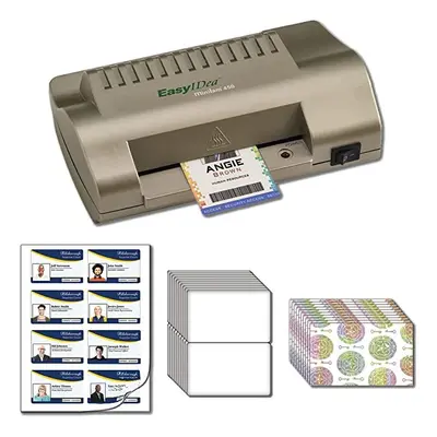 Complete Print @ Home Kit | Makes PVC Like ID Cards | for Inkjet Pr