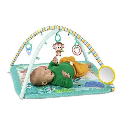 Palm Party Baby Activity Gym Machine Washable Play Mat with Toys, Newborn and up - Gender Neutra