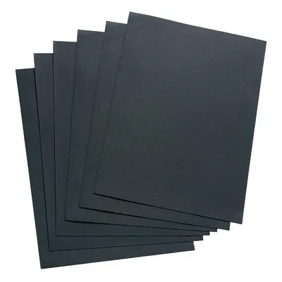 5 Star Leathergrain Covers Black [Pack 100]