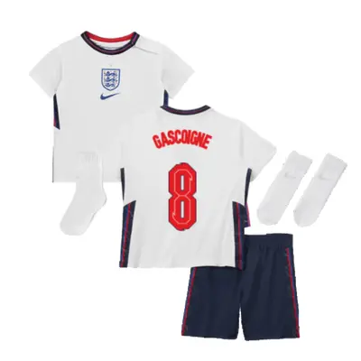 (6-9 Months) England Home Nike Baby Kit (GASCOIGNE 8)